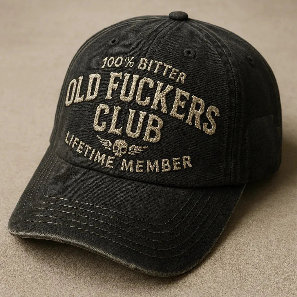 đ€2026 New Year · 40% OFFđ€Vintage Distressed âOLD & DONâT CAREâ Cap