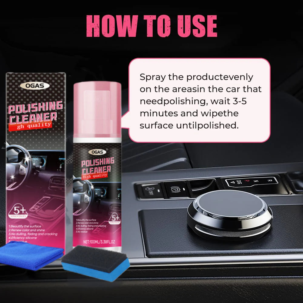 🔥Hot Sale 50% OFF🔥Car Interior Polishing Cleaner