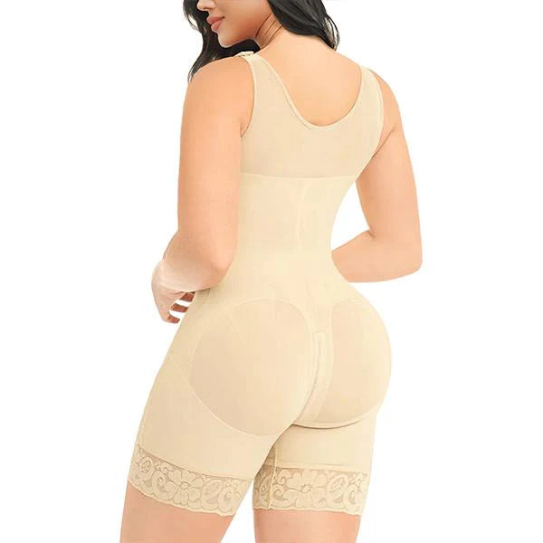 ✨HOT SALE 49% OFF✨🎄50K+ SOLD:Colombianas Shapewear for Women Tummy Control Full Shapewear Butt Lifter with Zipper Crotch
