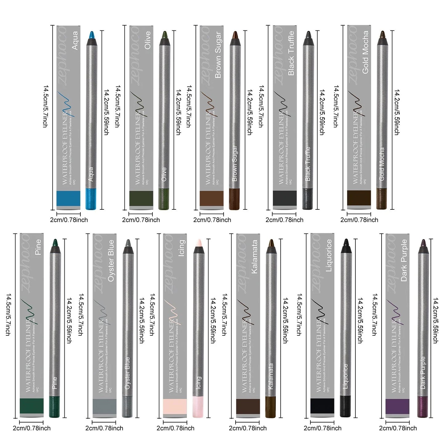 ⏰Christmas-70%OFF🔥1440-Longwear Eyeliner Lightweight Eyeliner Makeup Color Cosmetic