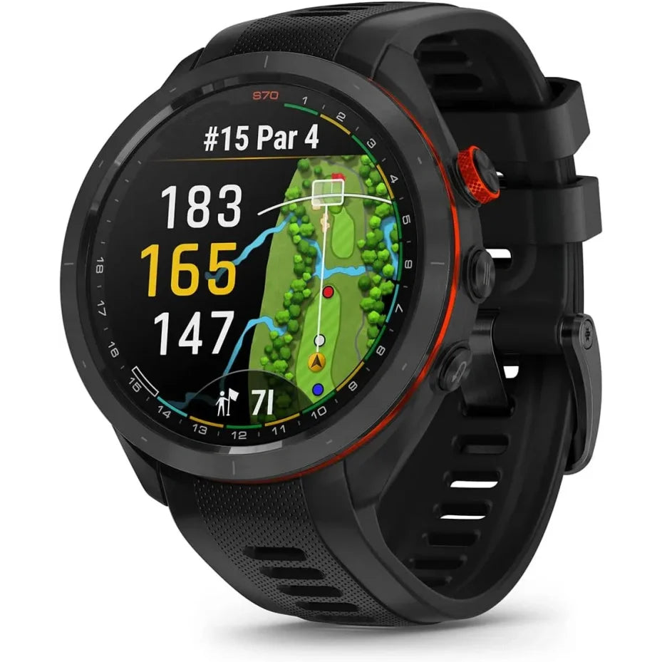 Summer Sale⛳S70 (White, 42mm) Golf GPS Watch Bundle