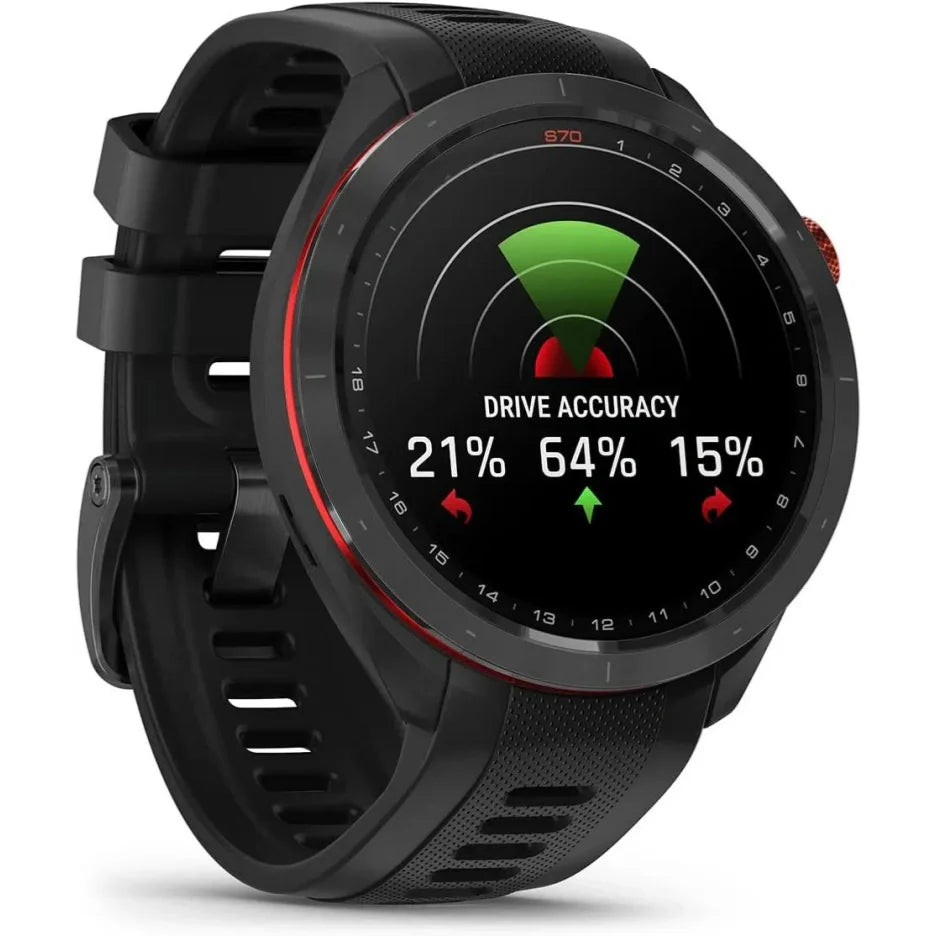 Summer Sale⛳S70 (White, 42mm) Golf GPS Watch Bundle