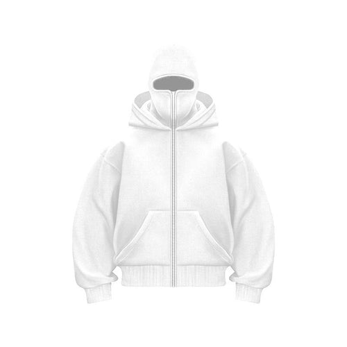 💥 LAST DAY SALE 49% OFF： Original Balaclava Zip Hoodie | Unisex
