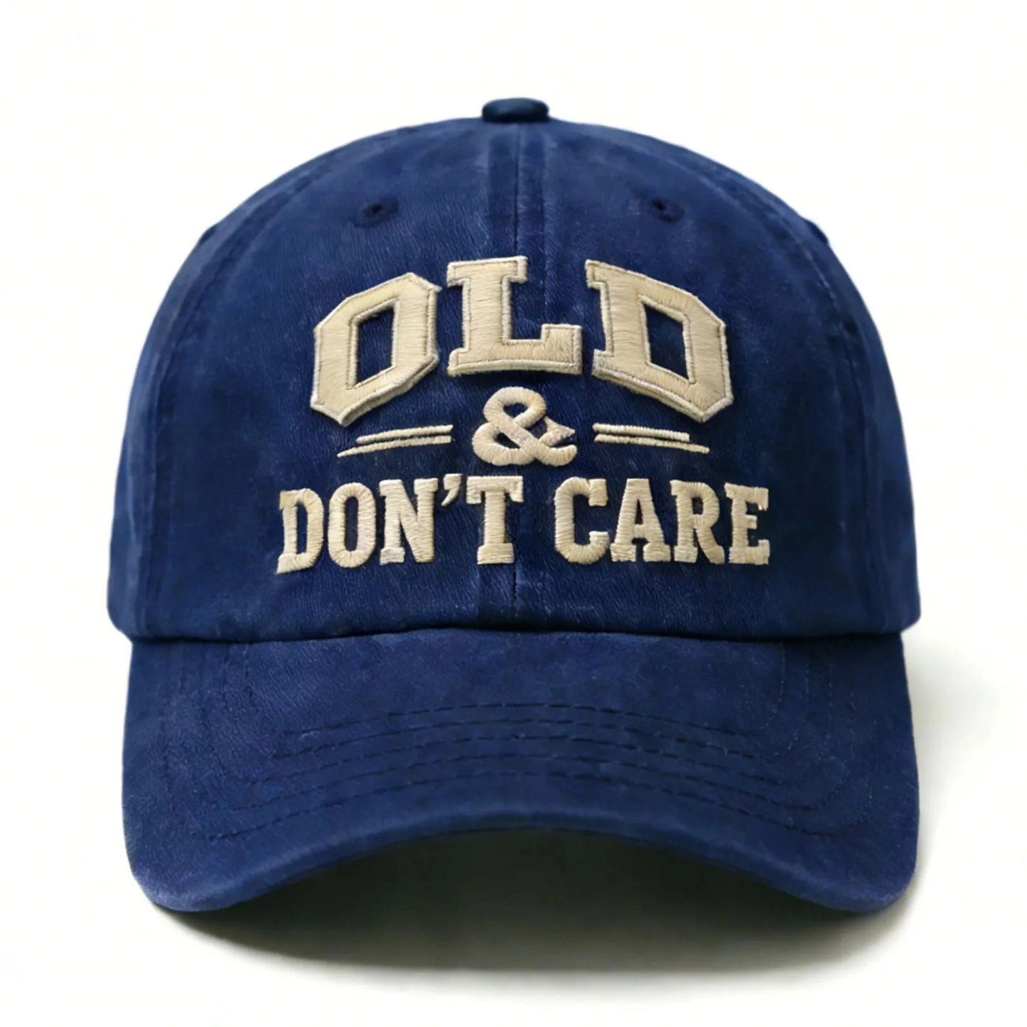 🖤2026 New Year · 40% OFF🖤Vintage Distressed “OLD & DON’T CARE” Cap