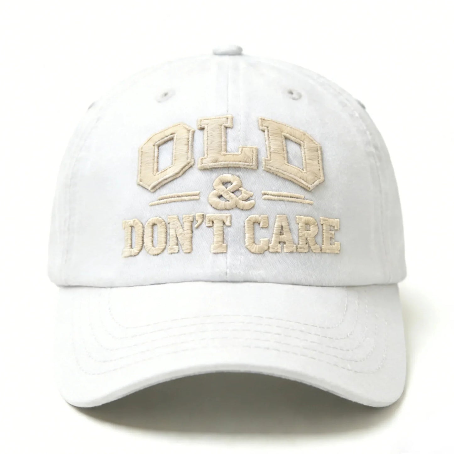 🖤2026 New Year · 40% OFF🖤Vintage Distressed “OLD & DON’T CARE” Cap