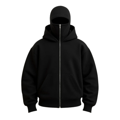 💥 LAST DAY SALE 49% OFF： Original Balaclava Zip Hoodie | Unisex