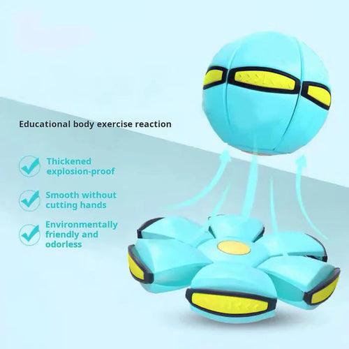 Final 3 Hours: 60%OFF🔥Kids’ Magic Metaball — bouncy ball & flying saucer for family and pets